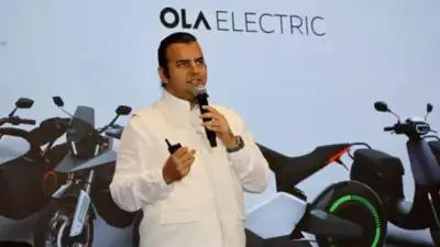 File photo: Ola co-founder Bhavish Aggarwal (Picture credit: Reuters) Ola Electric opens 3,200 stores amid year of consumer complaint woes