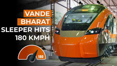 Recent trials of the Vande Bharat sleeper train have demonstrated its capability to reach 180 kilometres per hour. Vande Bharat sleeper hits 180 kmph during trials! Check viral video of new Indian Railways train better than Rajdhani Express