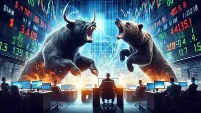 Analysts expect cautious market behaviour next week, influenced by various domestic and global factors. (AI image) Stock market today: BSE Sensex rises over 170 points; Nifty50 tests 23,250
