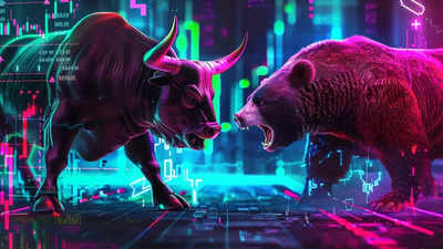 Market analysts anticipate stability in the coming days whilst monitoring international developments. (AI image) Stock market today: BSE Sensex opens flat; Nifty50 above 22,550