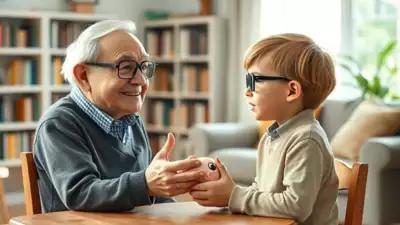 AI generated image Warren Buffett's 5 money lessons every parent should pass on to their kids
