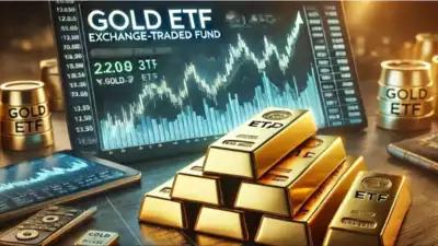 AI generated image Profit booking drives 47% drop in February gold ETF inflows despite all time high prices