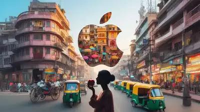 Apple's engagement with Indian manufacturers demonstrates the technology company's commitment to strengthening its presence in India. (AI image) Apple looks to deepen India presence; in talks with Wipro Enterprises and Lakshmi Machine Works to expand suppliers list