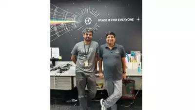 LtoR-Ronak Kumar Samantray, Founder of TakeMe2Space and Siddhartha Durairajan Hylenr Founder and CEO Hyd startups Hylenr, TakeMe2Space partner to test LENR powered compute modules in space