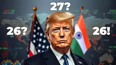 In the executive order document, India's tariff was initially specified as 27%. (AI image) Trump's revised tariffs on India