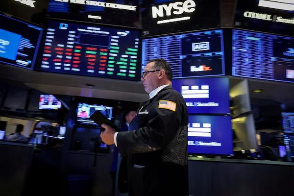 New York Stock Exchange, U.S., April 2, 2025. REUTERS