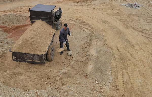 Rare earth metals mine in Jiangxi province, China (Reuters)