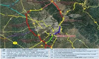 Himachal ahoy: Govt clears Rs 1878 crore, 19-km bypass for Panchkula & Zirakpur
