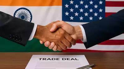 In February, India and US had announced plans to complete the first phase of a trade agreement soon. (AI image) Donald Trump’s 90-day pause on tariffs: India eyes quick trade deal with US