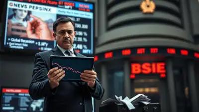 AI generated image FPIs withdraw Rs 31,575 cr from Indian equities in April amid US tariff turmoil