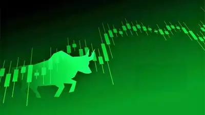 Market experts anticipate further gains in Indian equities, supported by sustained buying interest. (AI image) Stock market today: BSE Sensex opens 200 points down; Nifty50 below 24,300
