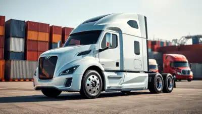 AI-generated image Electric Ok Please: Centre eyes e-truck sops