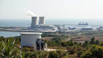 Since 2023, the government has been evaluating modifications to its nuclear foreign investment structure. (AI image) India may allow 49% foreign investment in its nuclear power plants