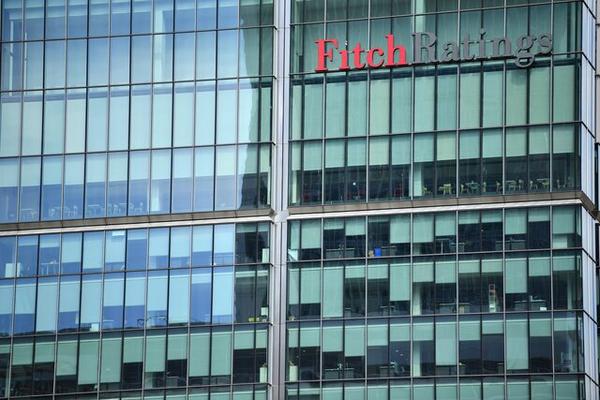 The offices of Fitch Ratings building in London, Britain, May 27, 2020. REUTERS