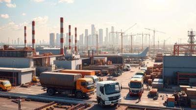 AI-generated image India’s industrial output grows 3% in March, FY 2024-25 growth at 4%, lowest in four years