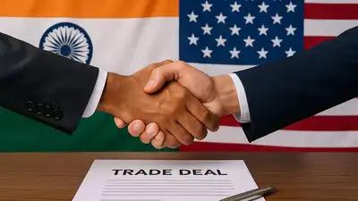 India and Japan might secure improved trade terms with the US in the present circumstances. (AI image) India and Japan might secure improved trade terms with the US in the present circumstances. (AI image)