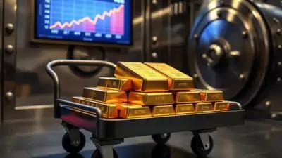 AI generated image RBI's gold reserves increase