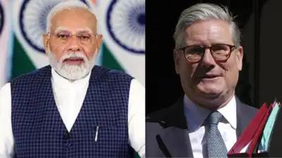 PM Modi and Keir Starmer (File photos) India, UK forge Free Trade Agreement; PM Modi terms it 'historic milestone'