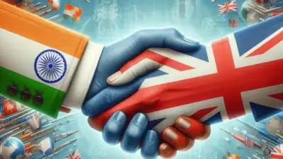 AI-generated image India-UK FTA to boost bilateral trade to $100 billion by 2030 and benefit exporters, say industry bodies