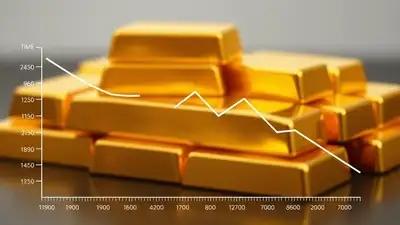 Gold rate today: Both gold and silver closed lower in domestic and international markets on Wednesday. (AI image) Gold rate today: Gold prices down Rs 7,900 per 10 grams from record highs