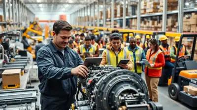 AI generated image E-commerce Leads Wage Growth