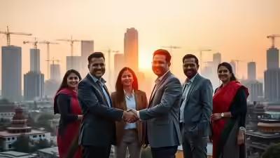 This is an AI-generated image, used for representational purposes only. Real estate: Institutional funding jumps 122% in Q2 as sector draws $1.8 billion; commercial segment dominates