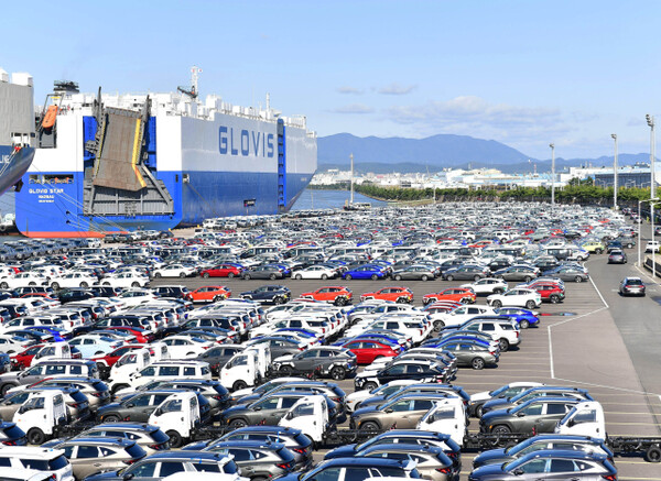 Hyundai Motor Co.'s Ulsan plant export pier