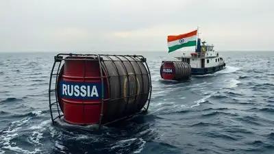 Representative image India's Russian oil imports hit 11-month high in June; refiners stock up amid Middle East conflict: Report