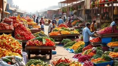 The WPI inflation had registered at 0.39 per cent in May, whilst it stood at 3.43 per cent in June last year. (AI image) June WPI inflation turns negative at -0.13%; deflation in vegetables stands at -22.65%