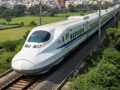 This is an AI-generated image. E5 Shinkansen trains to be used for trial runs for bullet train project in FY26-27