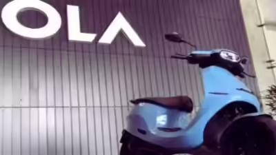 Ola Electric shares jump nearly 20% despite halved revenue, continued losses