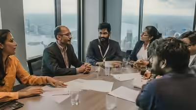 AI-generated image India's potential as a global employment epicenter