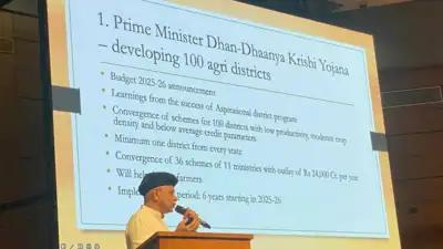 Agriculture push: Cabinet clears PM Dhan-Dhaanya Krishi Yojana for 100 districts, to run for 6 years