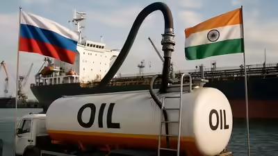 Stringent classification of Russia-origin fuels could create difficulties for Indian exporters. (AI image) EU's Ban on Russian Oil Imports
