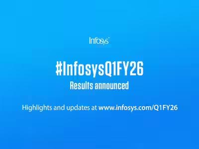 Infosys revenue rises 3.8% in Q1, raises FY26 forecast