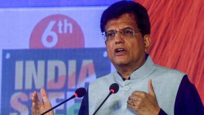 File photo: Commerce and industry minister Piyush Goyal (Picture credit: PTI) India-US trade deal: Piyush Goyal shares important update