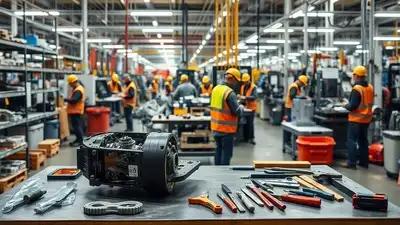 AI-generated image India’s manufacturing growth hits 16-month high
