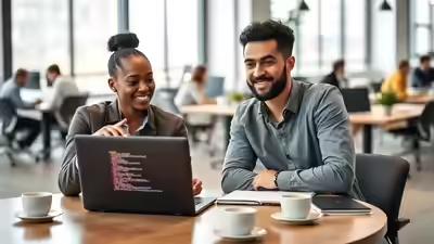 AI-generated image Hiring growth in India: Global IT firms like Google, Meta ramp up recruitment while TCS, Infosys and more domestic majors slow down; AI, cloud drive shift