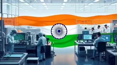 AI image India's Semiconductor Mission
