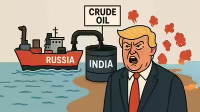 Trump administration officials have said that India buying oil from Russia is an ‘irritant’ for the US. (AI image) India's strategic shift to Russian oil