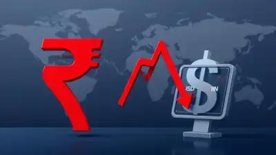 Currency watch: Rupee drops 48 paise to 87.66 against dollar; FII outflows, tariff worries drag
