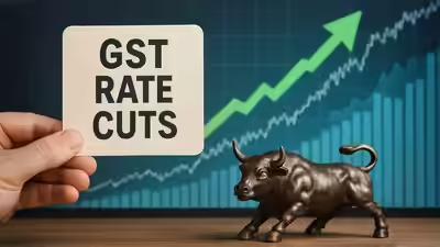The comprehensive GST modifications have been regarded by market analysts as a "consumption revival bombshell". (AI image) GST rate cuts a booster shot! What do tax changes mean for stock markets? Explained
